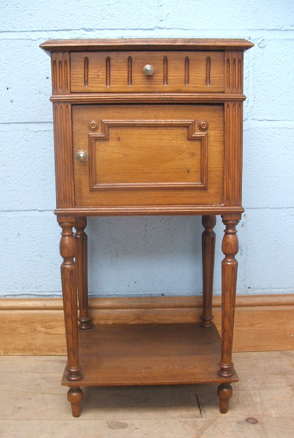Antique French Bedside Table